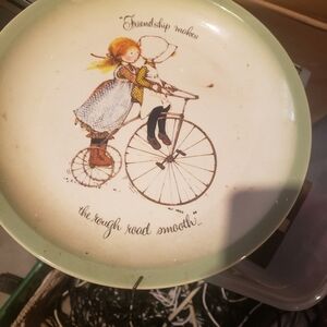 1972 Vintage HOLLY HOBY PLATE